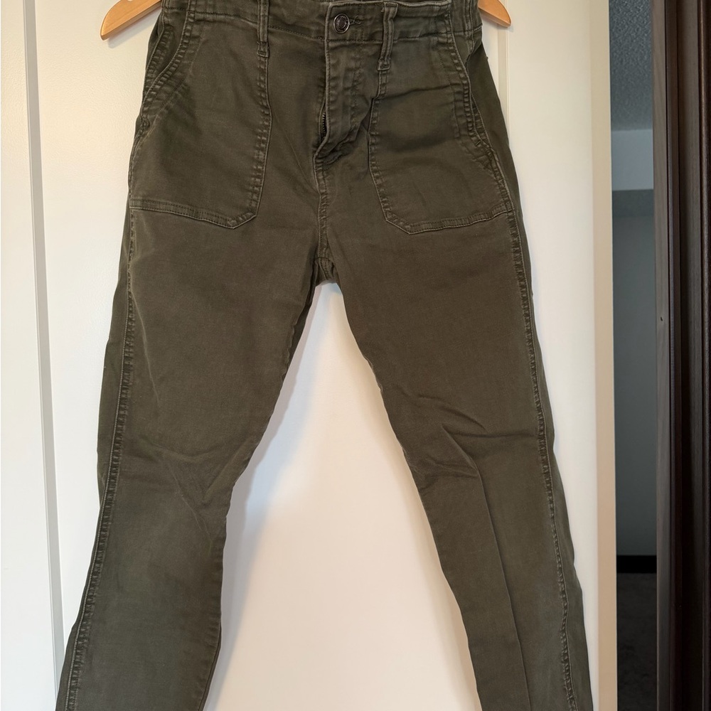 Studio Women’s Dark Olive Cargo Pants